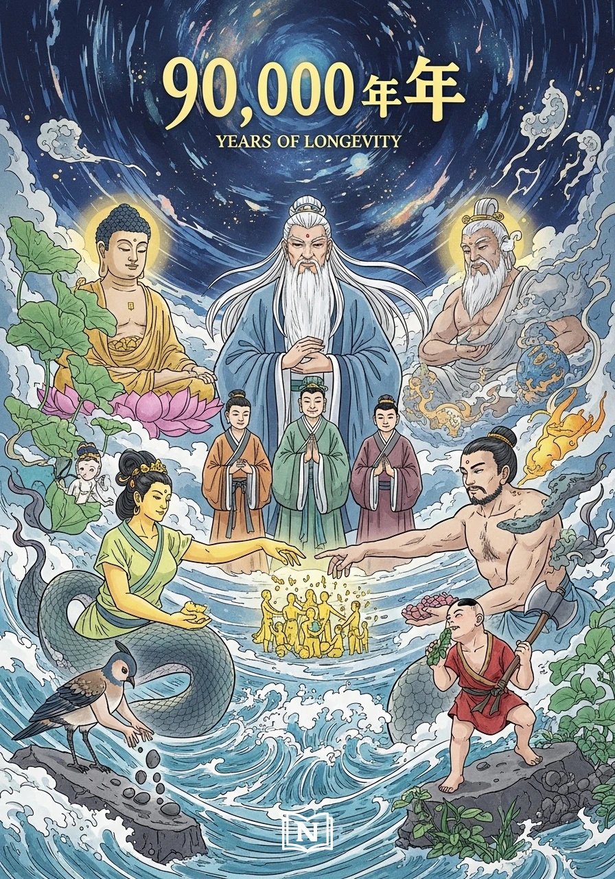 90,000 Years of Longevity Novel