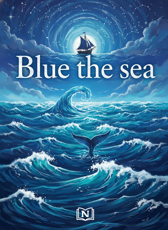 Blue the sea