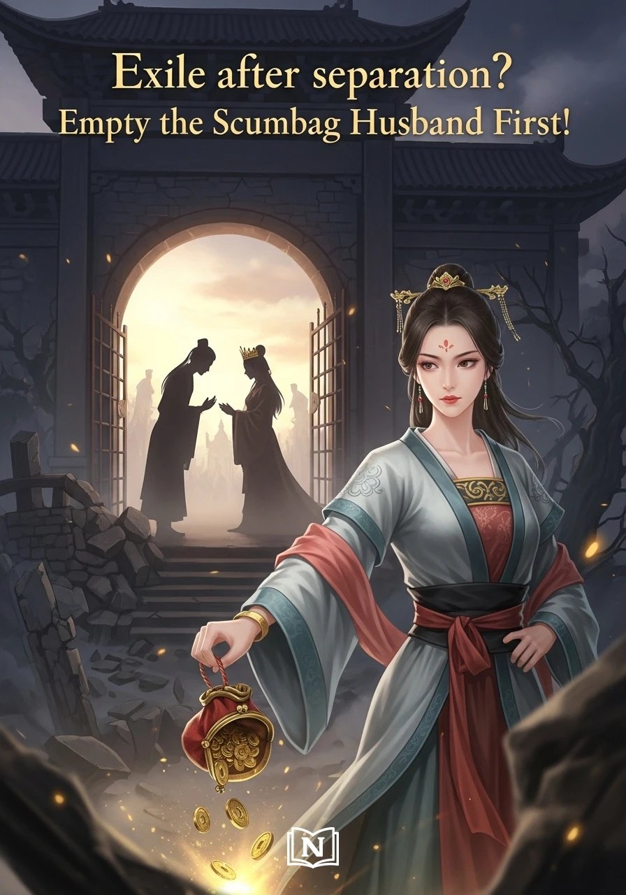 Exile after Divorce? Empty the Scumbag Husband First! Novel