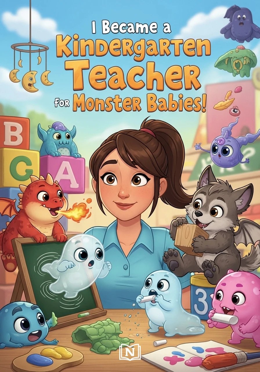 I Became a Kindergarten Teacher for Monster Babies! Novel