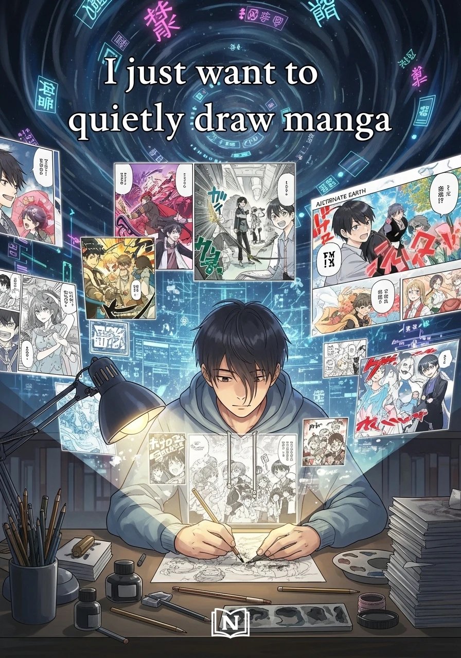 I just want to quietly draw manga Novel