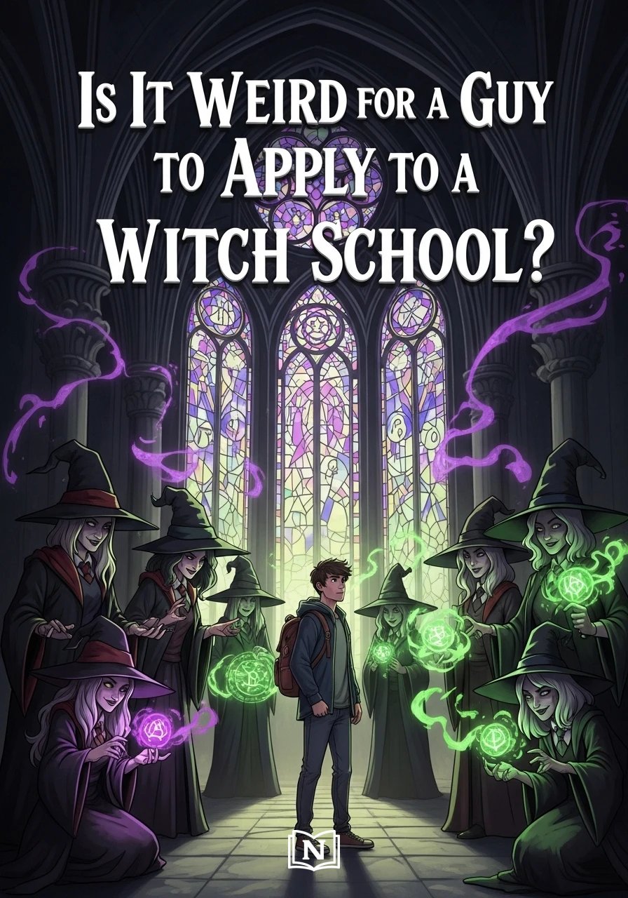 Is It Weird for a Guy to Apply to a Witch School? Novel