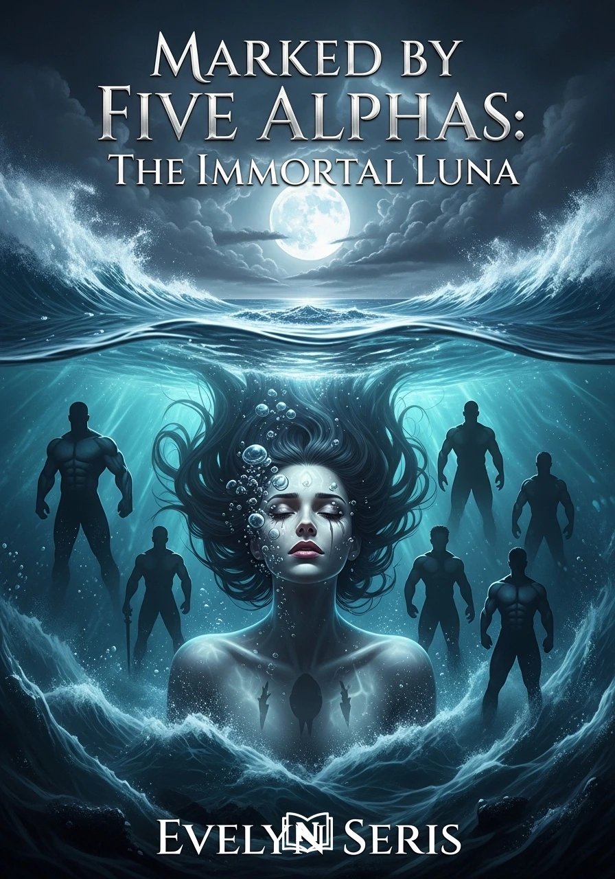 Marked by Five Alphas: The Immortal Luna Novel