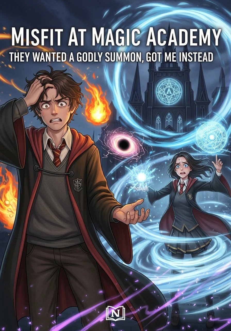 Misfit At Magic Academy: They Wanted a Godly Summon, Got Me Instead Novel