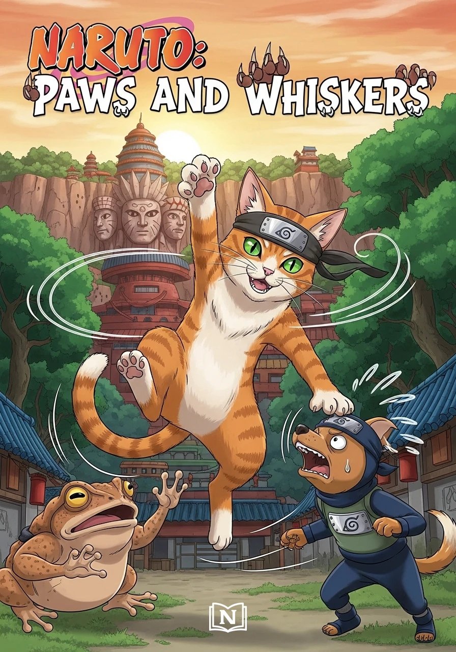 Naruto: Paws and Whiskers Novel