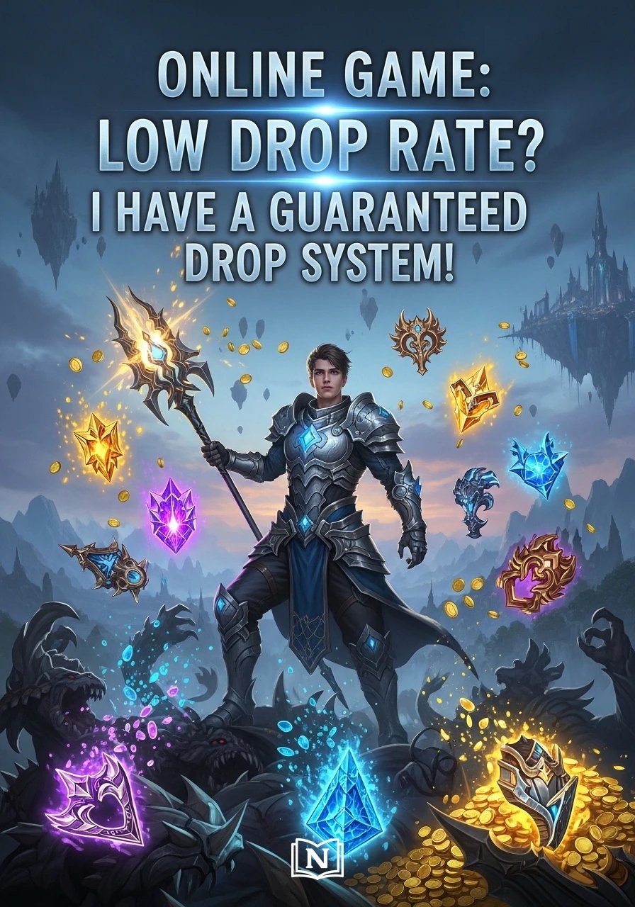 Online Game: Low Drop Rate? I Have a Guaranteed Drop System! Novel