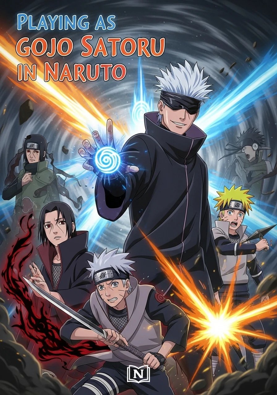 Playing As Gojo Satoru in Naruto Novel