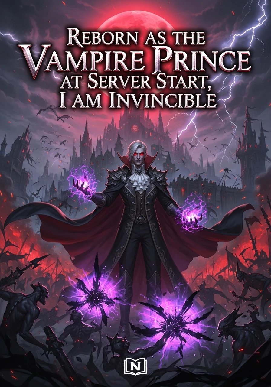Reborn as the Vampire Prince at Server Start, I am Invincible