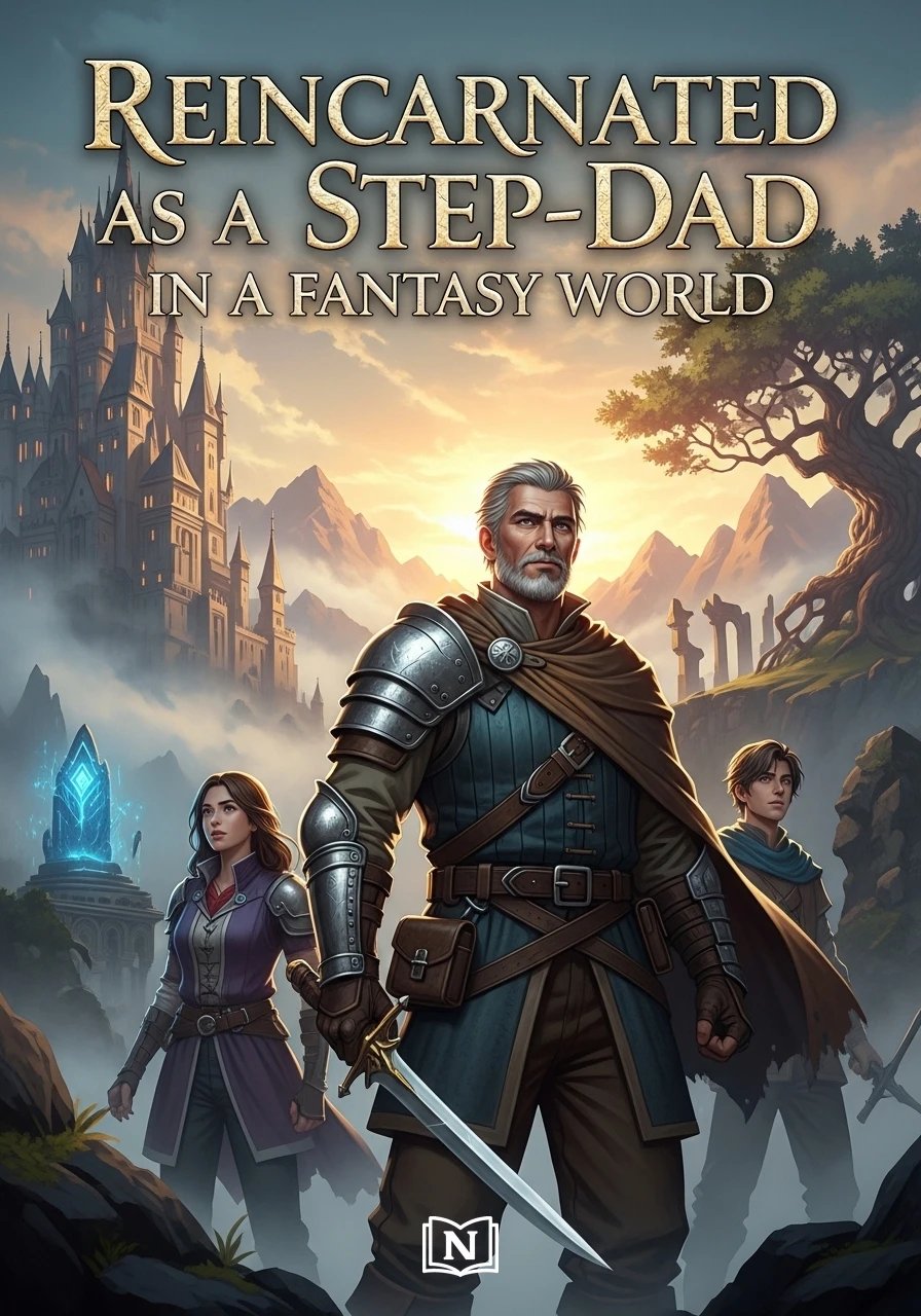 Reincarnated as a step-dad in a fantasy world Novel
