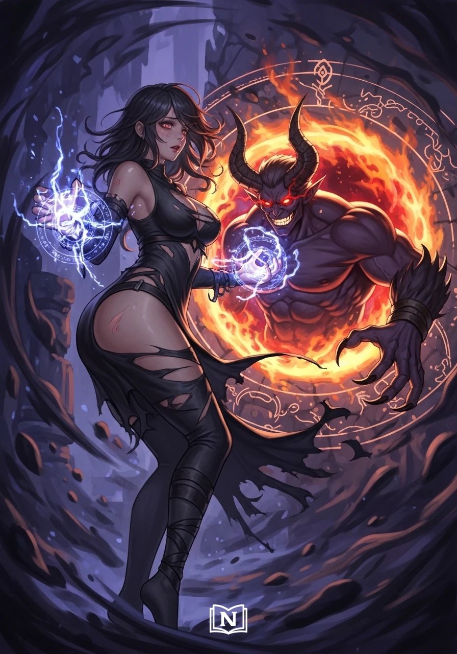 SMUT: I Summoned The Demon Lord curvey and broken Daughter Novel