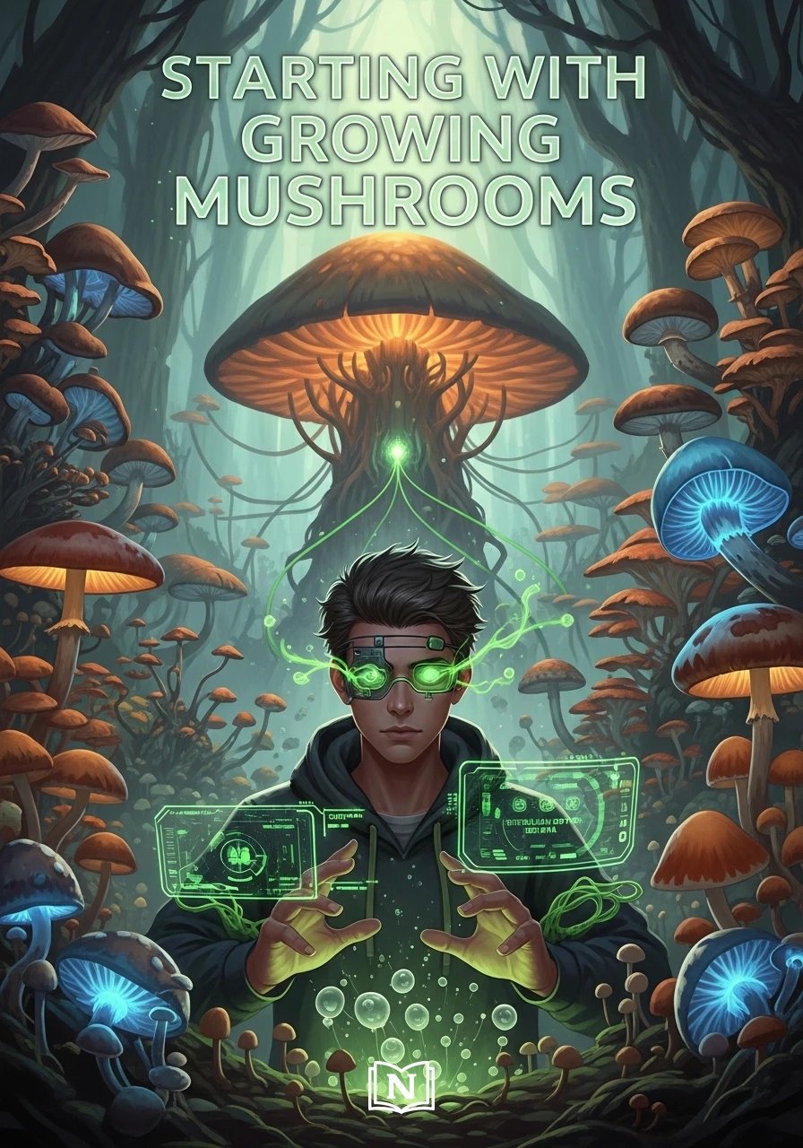 Starting with Growing Mushrooms Novel