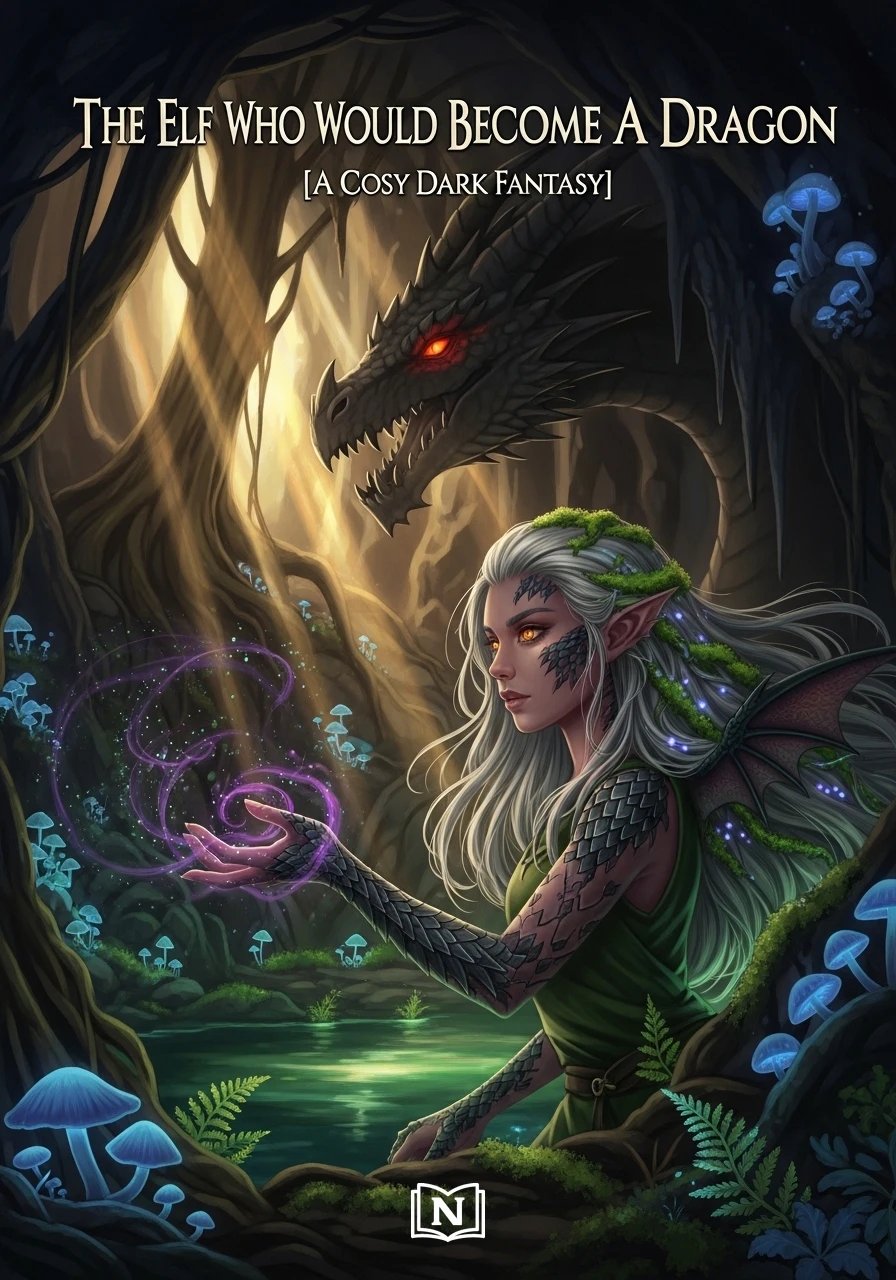 The Elf Who Would Become A Dragon [A Cosy Dark Fantasy] Novel