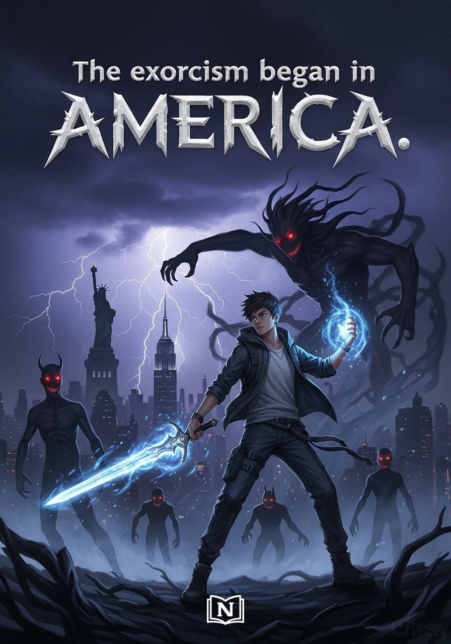 The exorcism began in America. Novel