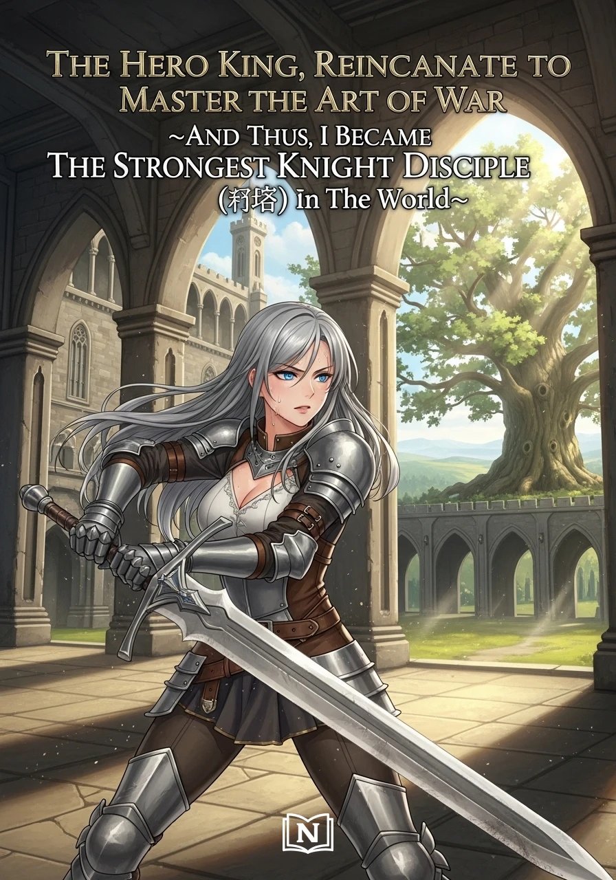 The Hero King, Reincarnate to Master the Art of War ~And Thus, I Became The Strongest Knight Disciple (♀) in The World~ Novel