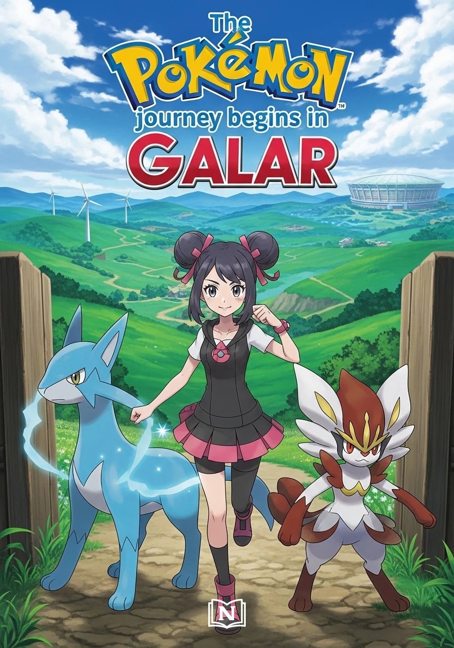 The Pokémon journey begins in Galar Novel