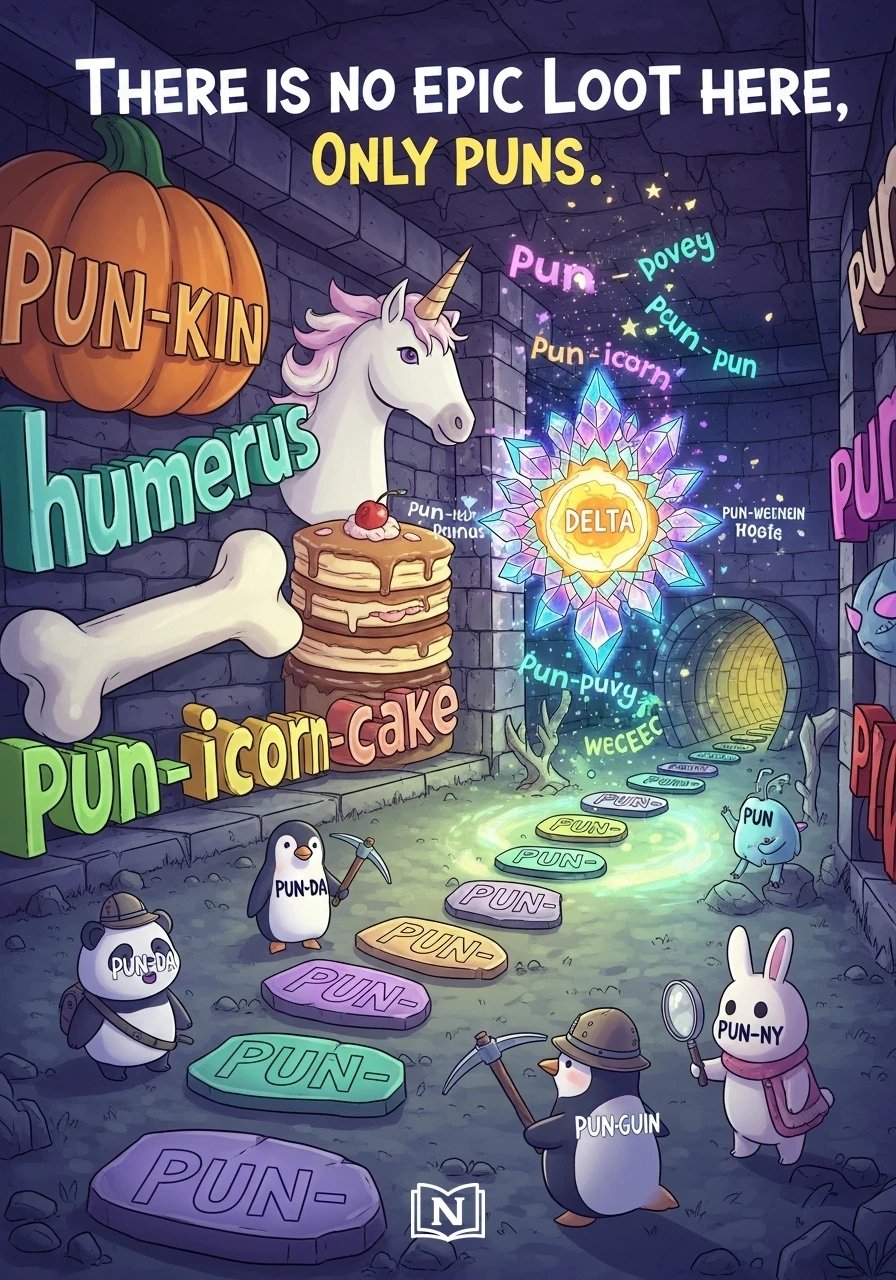 There is no Epic Loot here, Only Puns.