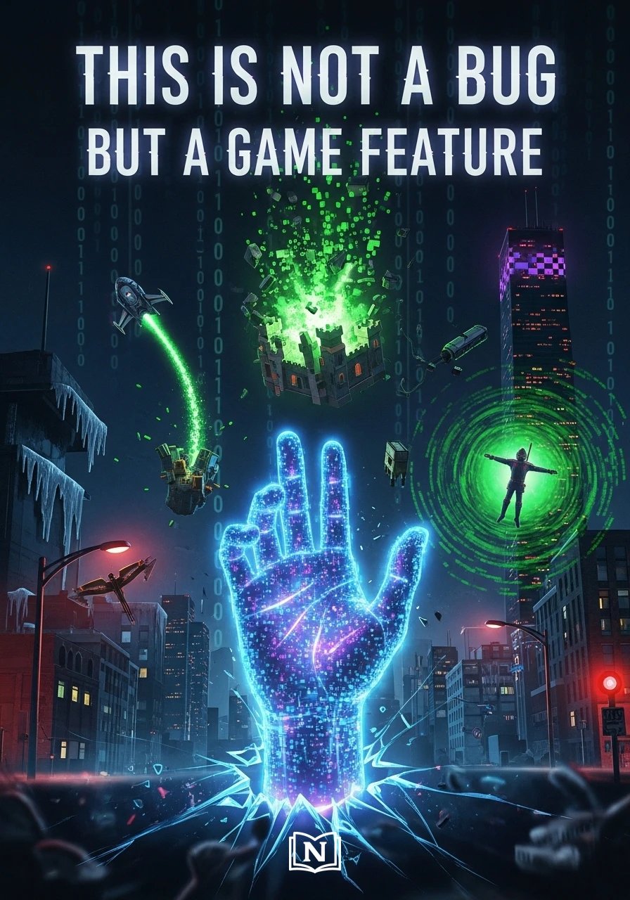 This Is Not a Bug but a Game Feature Novel