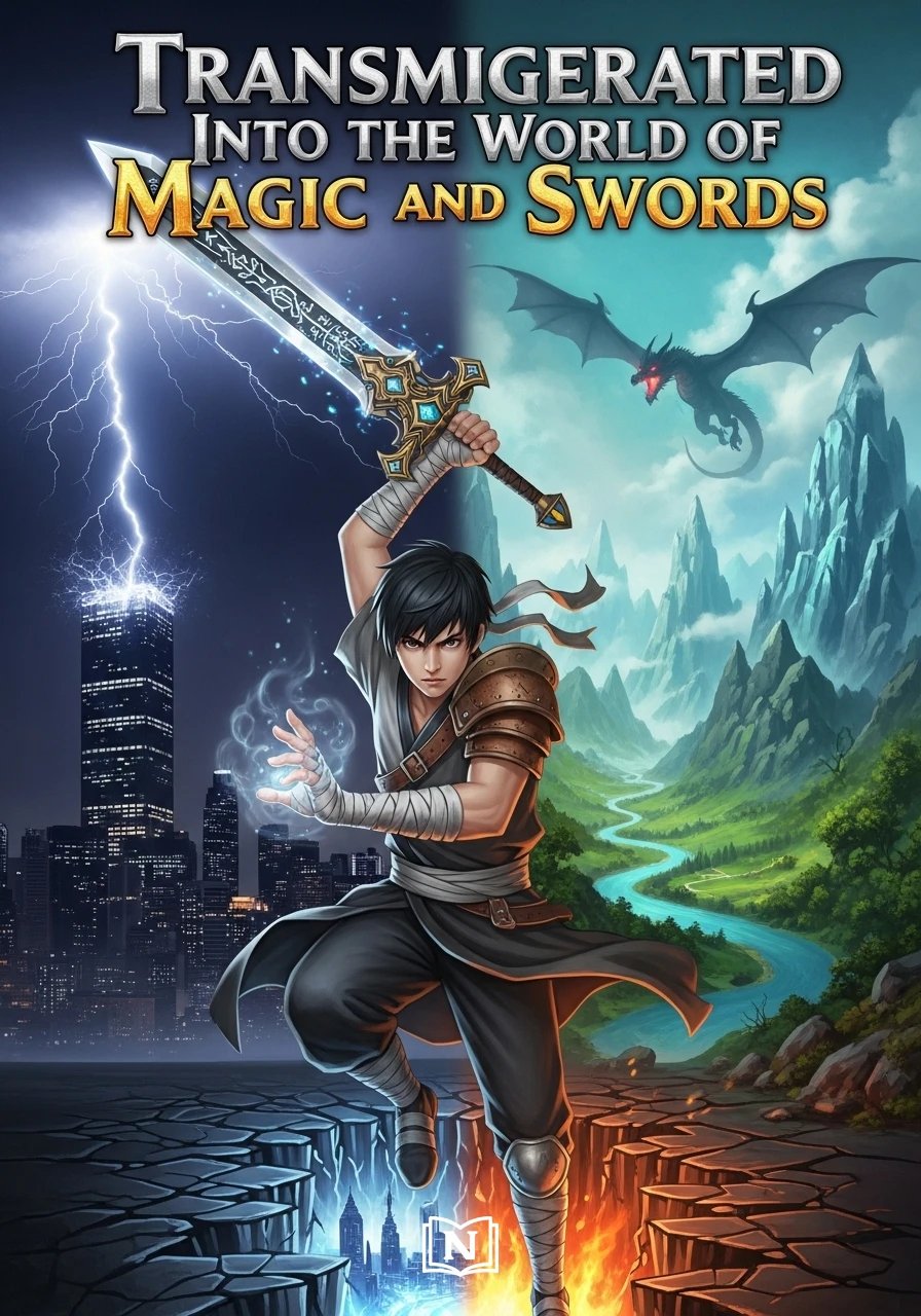 Transmigrated Into the World of Magic and Swords Novel