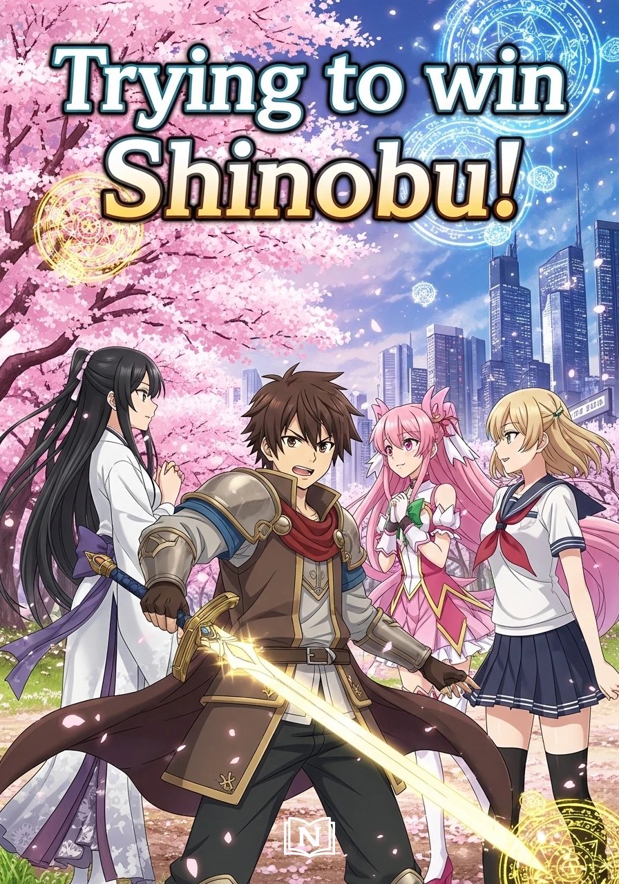 Trying to win shinobu! Novel
