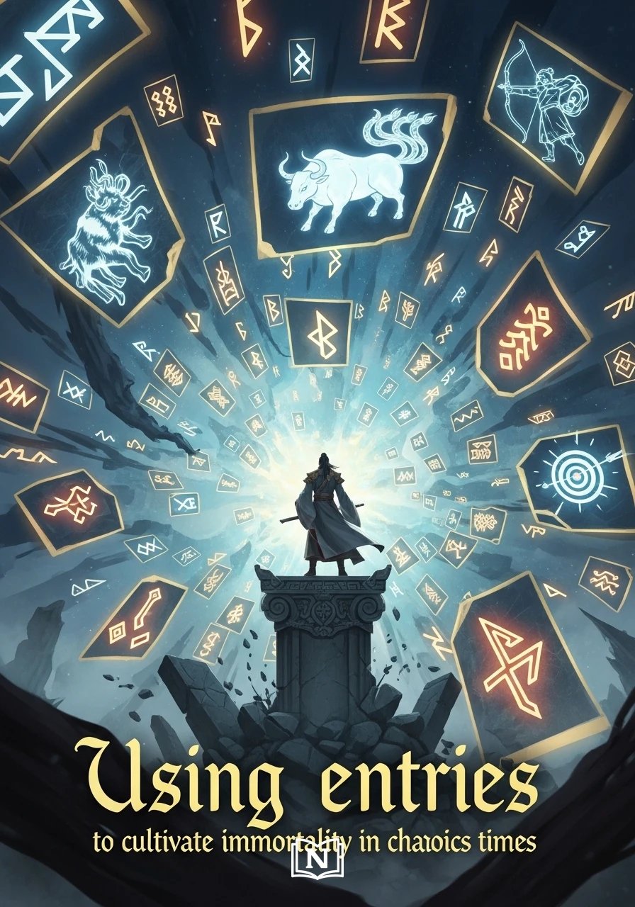 Using entries to cultivate immortality in chaotic times Novel