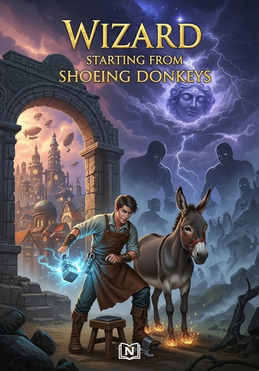 Wizard starting from shoeing donkeys Novel