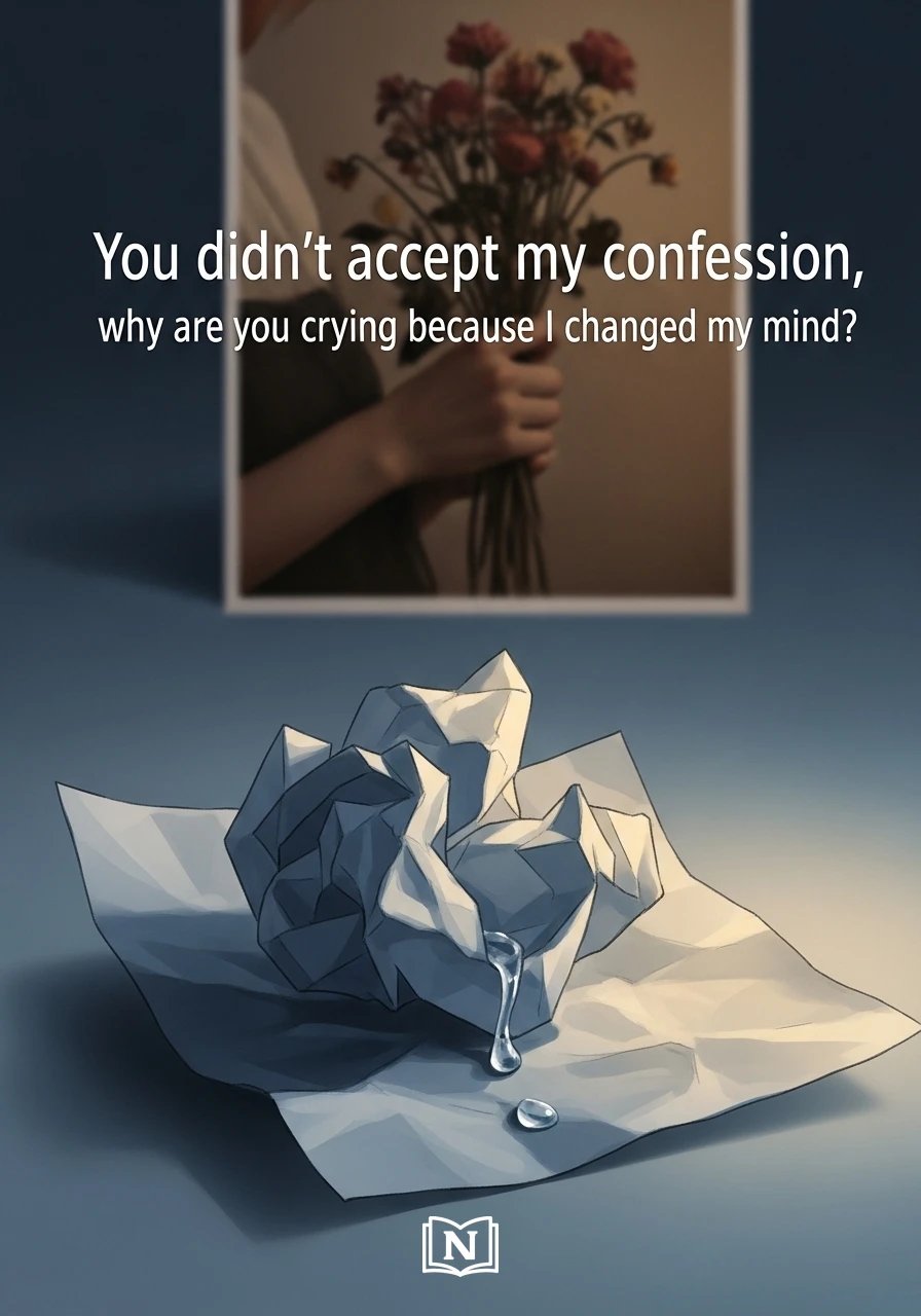You didn’t accept my confession, why are you crying because I changed my mind? Novel